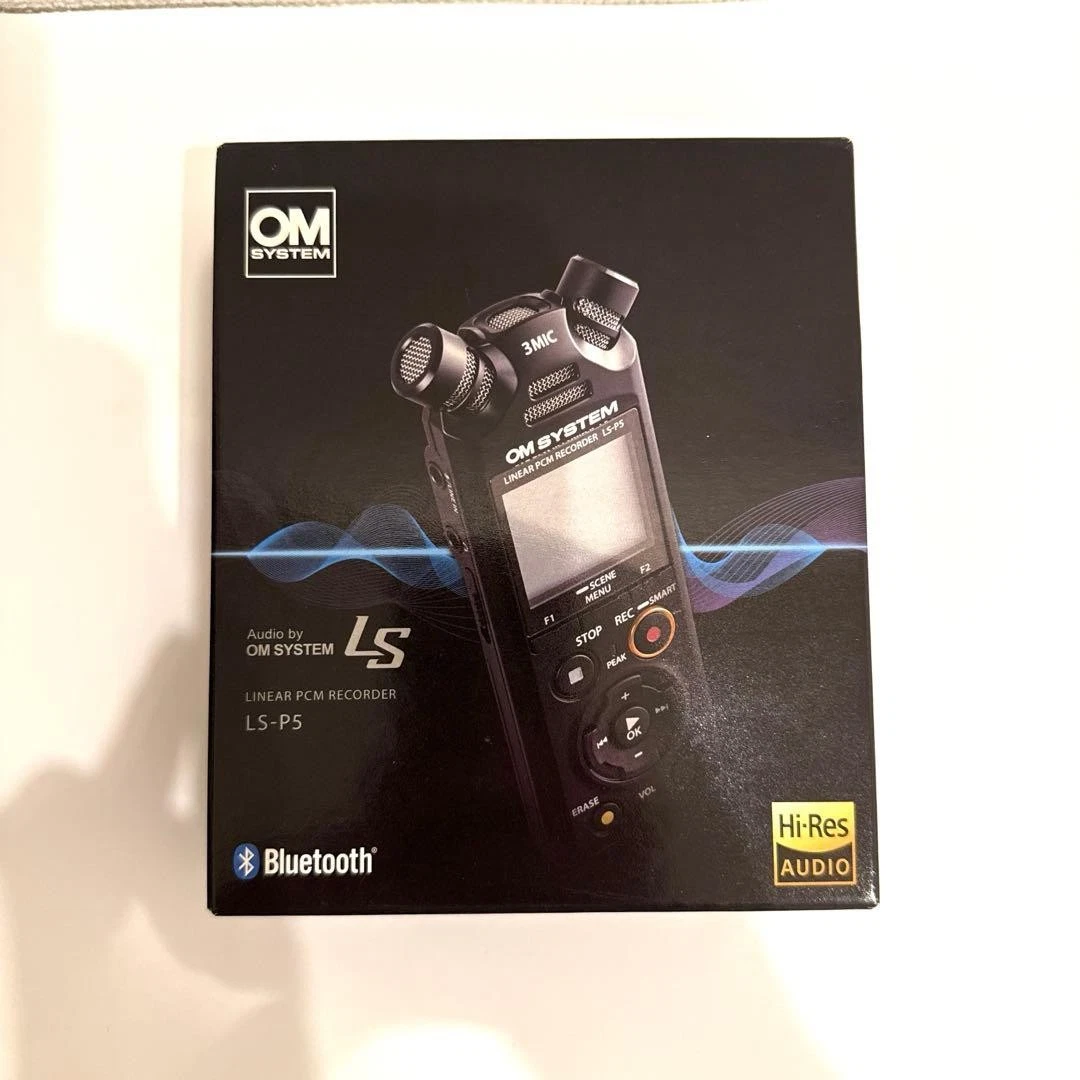 Olympus OM SYSTEM LS-P5 ‎Bluetooth Linear Pcm Recorder Tresmic 3
