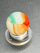 Vintage Vitro Agate  Aquamarine  Marble 0.591  