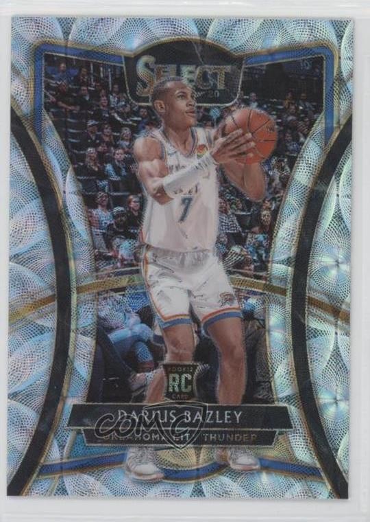 2019-20 Panini Select Premier Level Scope Prizm Darius Bazley #116 5xx