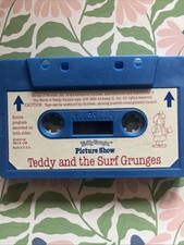 Worlds of Wonder Teddy Ruxpin Teddy And The Surf Grunge  s Picture Show Cassette