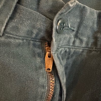 Vintage 50s Penneys Big Mac Sanforized Sail Cloth Sun Faded Twill