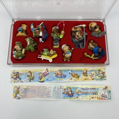 Kinder Surprise Orsetten 2001 Complete + Map + Box CVNG6