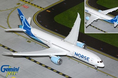 G2UBT1435F GeminiJets 787-9 Dreamliner 1/200 Model G-CKWS Norse Atlantic