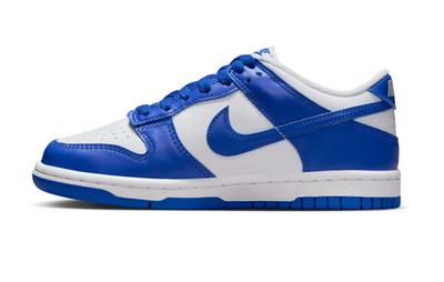 Nike Dunk Low GS Youth Sizes 4-7 Kentucky Hyper Royal Blue Sneakers