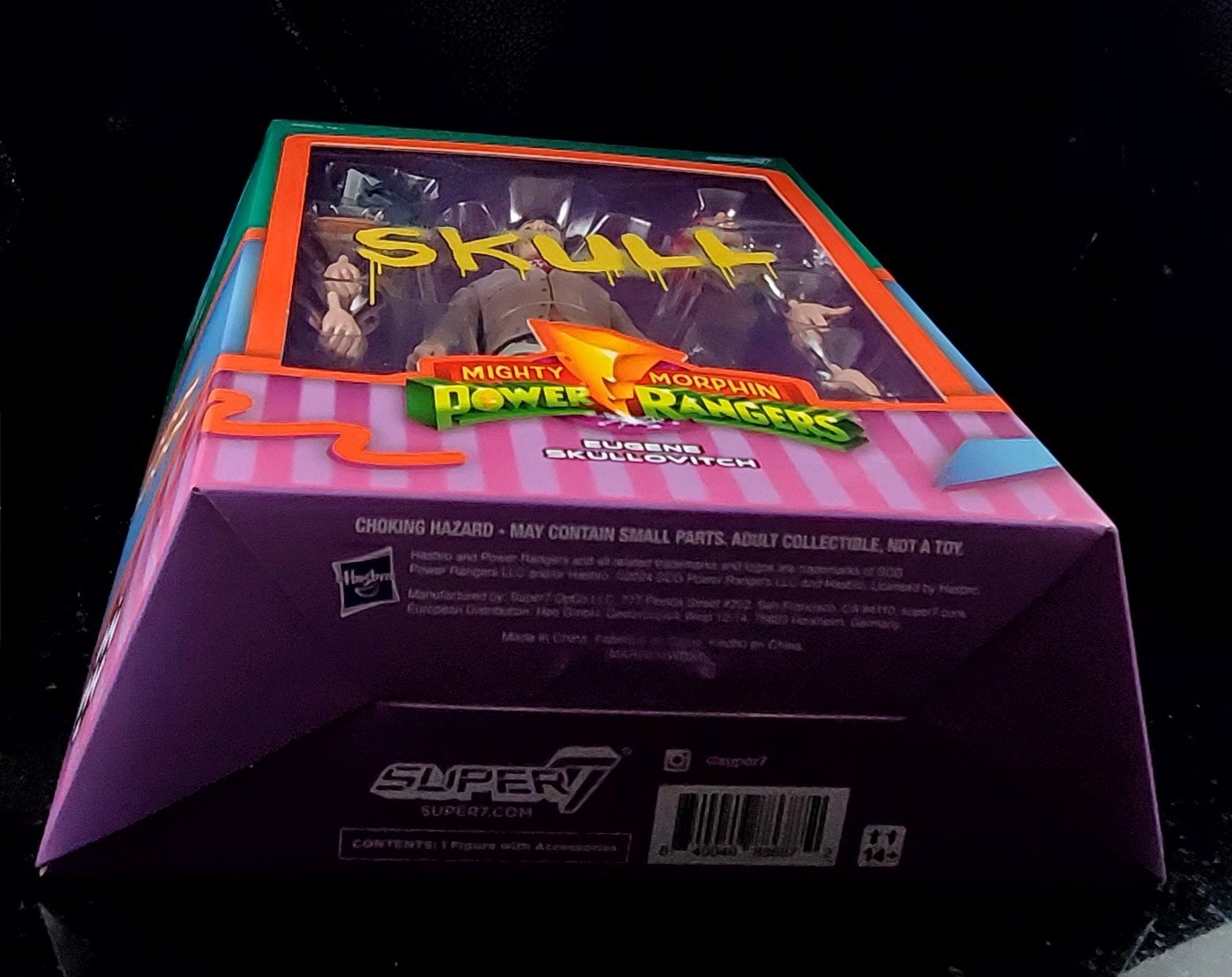 Super 7 Mighty Morphin Power Rangers Ultimate Skull figure 2024 New!