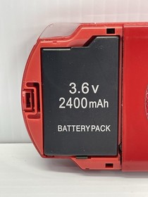 PlayStation Portable PSP 2001 Red God Of War Edition Console For Parts Or Repair