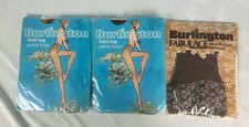 Vintage 3 pairs Burlington Panty Hose Cocoa Misty Taupe Long Tall