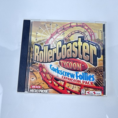 Corkscrew Follies | Roller Coaster Tycoon Expansion Pack for PC | 1999 | Tested