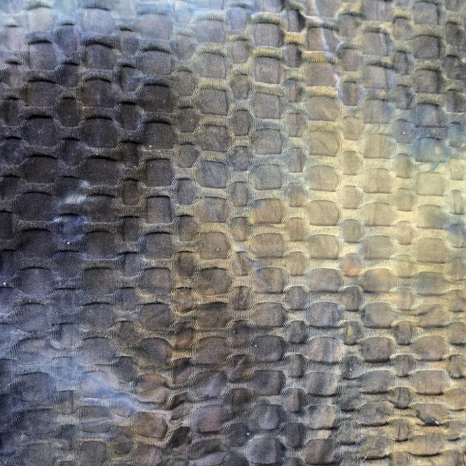 LOGO de Lori Goldstein Mujer Tie Dye Túnica Top Waffle Texturizado Suave Acogedor 2X Foto 3 de 4