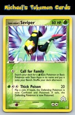 Team Aqua's Seviper 17/95 Rare Team Magma vs Team Aqua Pokemon on eBay