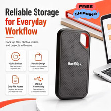 2TB 4TB 8T Portable SSD Type-C External Hard Drive High Speed USB 3.1 Laptop