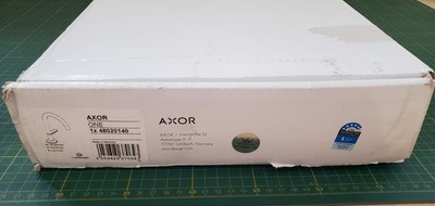 Axor One Select 170 Waschtischarmatur mit Push-Open Ablaufgarnitur Bronze gebürs