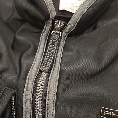 Phenix Mock Neck Midweight Sleeveless Zipper Pockets Ski Vest, Medium, Black EUC image 4