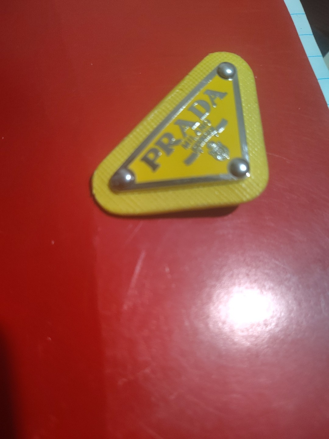 Prada Triangle ( Yellow) - image 4