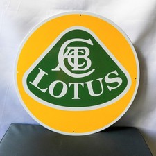 Lotus Classic Racing Logo – Vintage Heavy Metal Sign – 50 cm (19.7”)