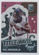 2024 Panini Donruss Elite Title Waves Pink Will Anderson Jr #6 1ew5