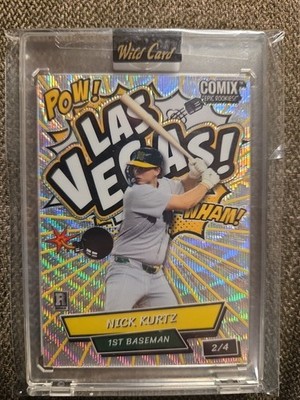2025 Wild Card Comix Epic Rookies Nick Kurtz  RC 2/4
