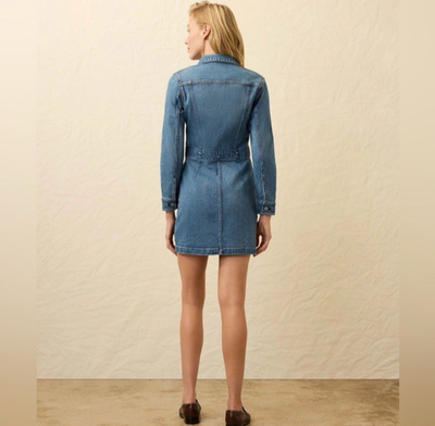 Faherty Michelle Denim Shirt Dress Womens 8 Western Country Boho Preppy Mini | eBay Faherty Michelle Denim Shirt Dress Womens 8 Western Country Boho Preppy Mini | eBay