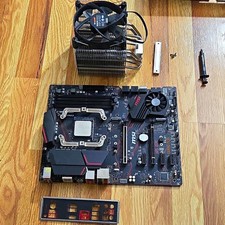 MSI MPG X570 GAMING PLUS ATX AM4 Motherbrd  AMD Ryzen 7 3700X CPU Bundle 4.4GHz
