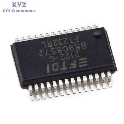 100PCS FTDI FT232 FT232RL USB TO SERIAL UART SSOP-28 IC