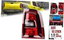 Dark Red Halogen Tail Light Lamp Assembly Compatible for Right Passenger Side 