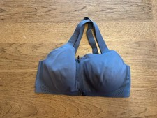 Victoria's Secret Dark Steel 36DD Knockout Front-Close Sports Bra High Impact