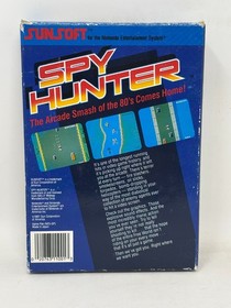 NES Nintendo - Spy Hunter (5 Screw) CIB Complete in Box / Tested (SunSoft, 1987)