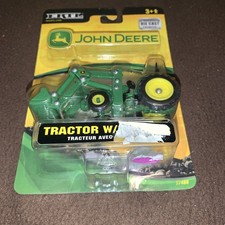 ERTL John Deere Tractor W/ Loader 37486 New In Damaged Package