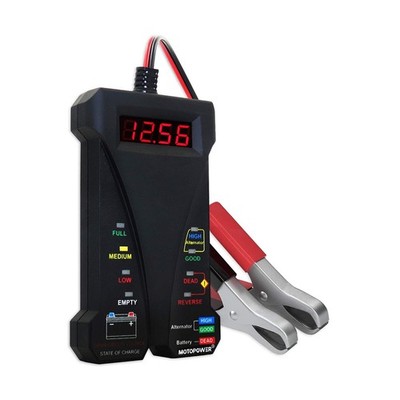 MOTOPOWER MP0514A 12V Digital Car Battery Tester Voltmeter and ... Fast USA SHIP