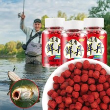 Fish Attractant Groundbait Carp Bass Fishing Bait Feed 3pcs Lure Pro Universal