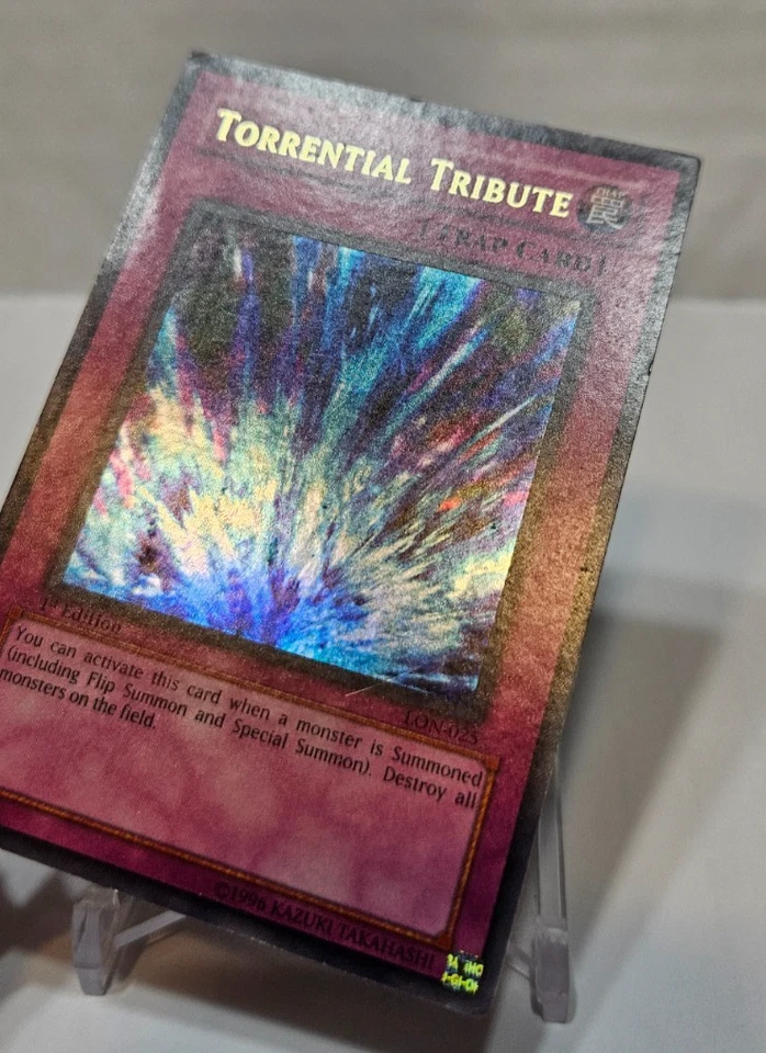Torrential Tribute LON-025 Ultra Rare 1st Edition Yugioh 7972 - Image 3 of 4
