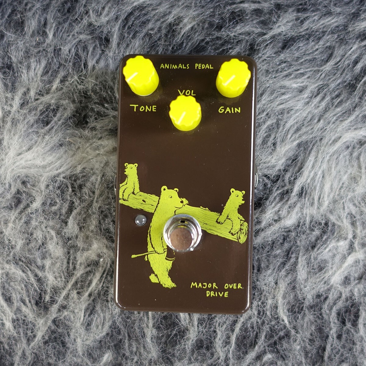 中古　ANIMALS PEDAL MAJOR OVER DRIVE Custom Illustrated / MAOD 羊の目。 Teen Ager Over Drive