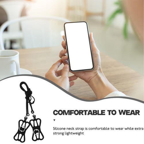 3 Pieces Mobile Phone Ring Holder Wrist Lanyard Hand Cellphone for - Zdjęcie 8 z 12