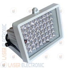 FARETTO ILLUMINATORE INFRAROSSO NIGHT VISION 30MT + STAFFA + ALIMENTATORE 12V