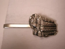 Inline Straight 8 Internal Combustion Engine Vintage Tie Bar Clip car auto parts