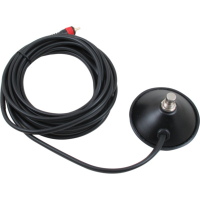 Footswitch Box, for Fender , One Button, Vintage, RCA Plug, Color: Black