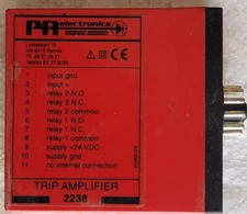 PR ELECTRONICS 2238 TRIP AMPLIFIER - USED - FREE SHIPPING