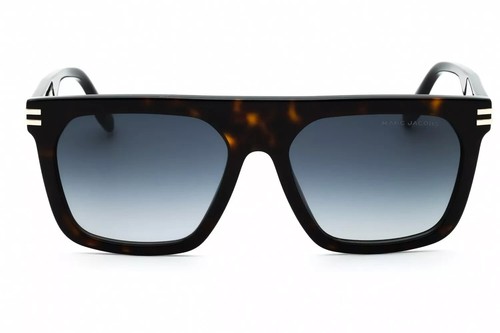 New Marc Jacobs MARC680/S 0086 90 Dark Havana Frame Gray Gradient Sunglasses - Picture 3 of 4
