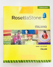Rosetta Stone ITALIANO Homeschool Level 1-5 CD-Rom - WIN/MAC