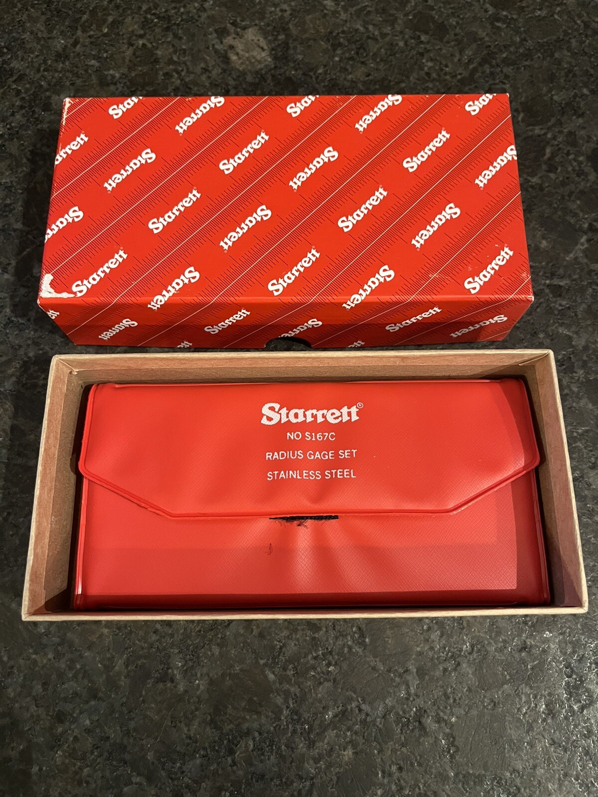 Starrett Radius Gage set S167C New