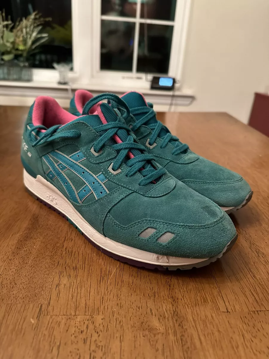 Green asics sale gel lyte iii
