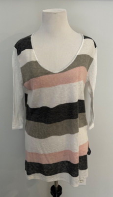 My Story Multicolored Striped Top - Medium