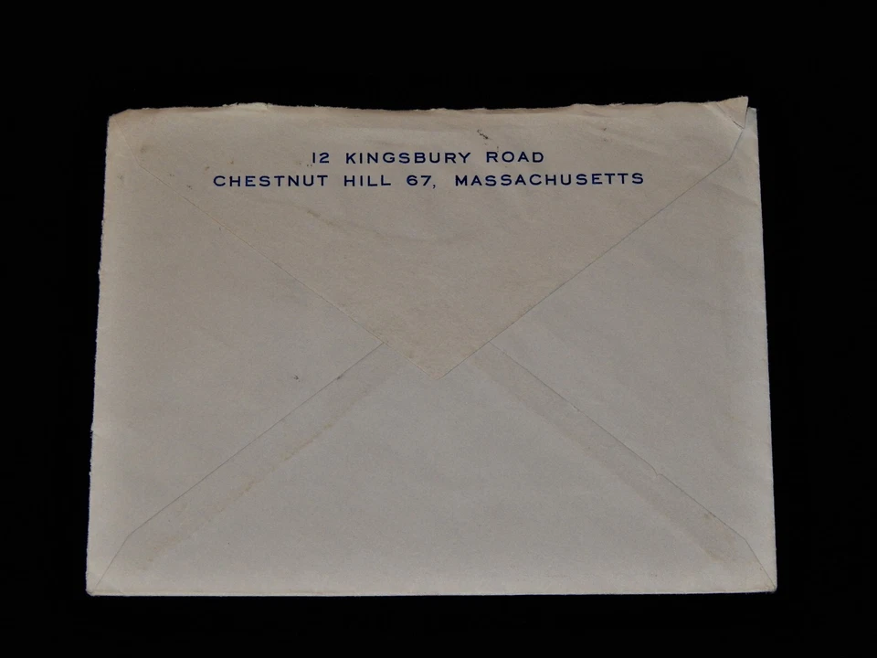 Vintage Cover,CHESTNUT HILL,MA, AIRMAIL,1969,"Smokie The Bear",To London SW-1,UK - Image 4 of 4