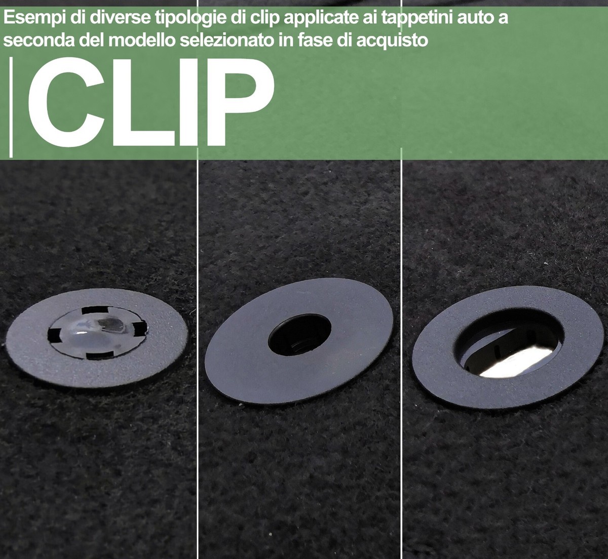 Tappetini Auto Compatibili per Punto Evo con Nome Logo Ricamato | Set Tappeti Strappo Adattabili in Moquette Anteriori e Posteriori | Leroy Merlin