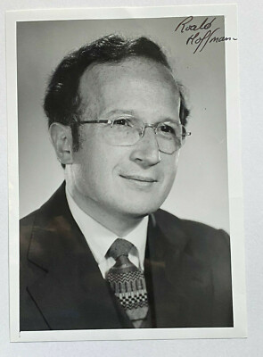 Roald Hoffmann   - Nobelpreis Chemie  1981 - original Autogramm 