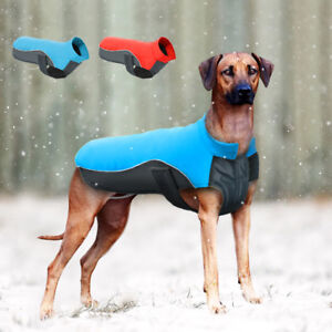 Large Dog Clothes Coat for Big Dogs Waterproof Dog Winter Jacket 2XL 3XL 4XL 5XL | eBay