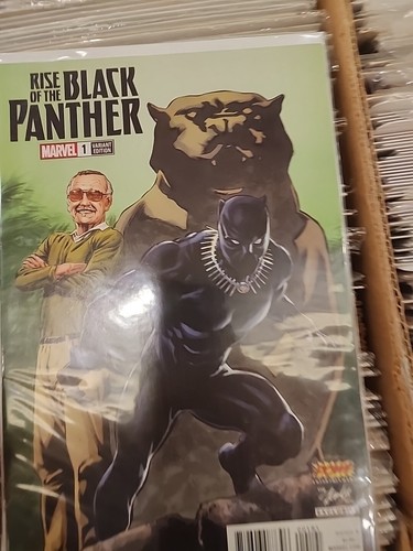 Rise of the Black Panther #1 Stan Lee Box Variant Exclusive Rare Comic Book