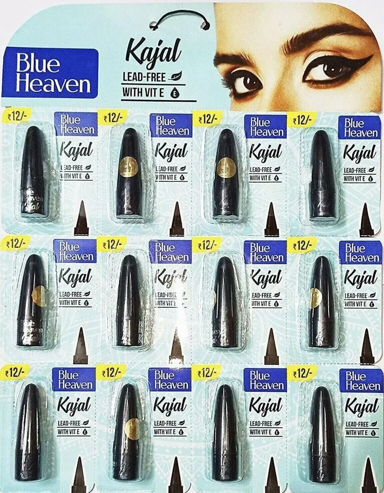 Pack de 2 Blue Heaven Kajal Kohl sin plomo con vitamina E Foto 3 de 3