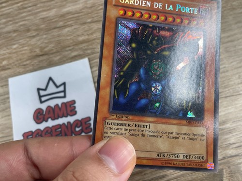 Yu-Gi-Oh! Gardien de la Porte MRD-F000 1ere Edition Secret Rare FR - Foto 3 di 6