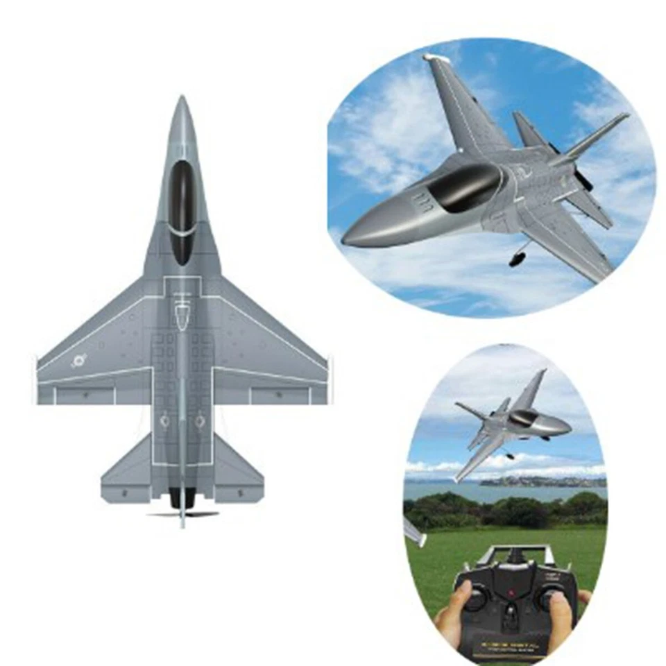 VOLANTEXRC 4-CH Jet F-16 Fighting Falcon RTF with Xpilot Stabilizer for Beginner - Image 4 of 4